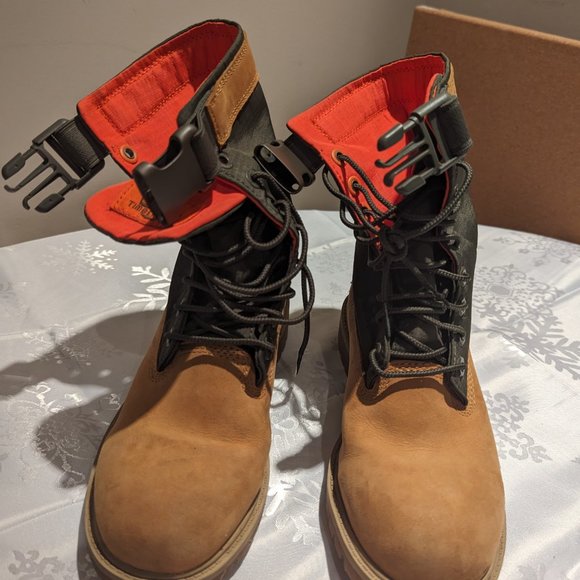 Kids' Timberland Unisex 03885 NH Premium Gaiter Boots - Picture 2 of 7